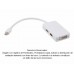 Convertidor 3 en 1 Mini DisplayPort a DVI, HDMI y DisplayPort